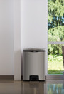STEP-ON Stainless Steel Pull-on Waste Containers 4 Gal