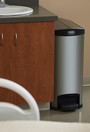 IMPRESSIONS Stainless Steel Step-On Waste Container 24 Gal