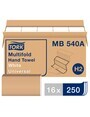 MB540A TORK UNIVERSAL  White Multifold Paper Towels, 16 x 250 Sheets