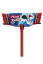Vileda Upright 3Action Broom with Ecofibers