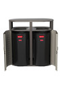 Waste Container Resist™ Shield 2X33 gals