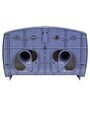 09551 Scott Essential Double Jumbo Toilet Tissue Dispenser