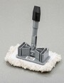 Porte tampon et vadrouille à velcro pour lavage des murs