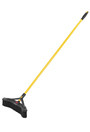 Maximizer Push-to-Center Broom with fine bristles