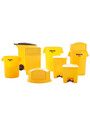 BRUTE Couvercle dôme pour poubelles rondes 55 gal
