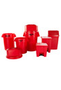 BRUTE Couvercle dôme pour poubelles rondes 55 gal