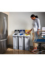 SLIM JIM Station de recyclage à trois voies 69 gal