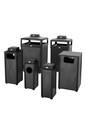 Poubelle extérieure 12 gal avec dessus plat DIMENSION