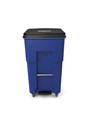 Poubelles sur roues et roulettes avec pédale BRUTE, 65 gal