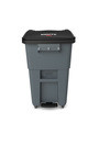 Poubelles sur roues avec pédale BRUTE, 50 gal
