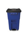 Poubelles sur roues avec pédale BRUTE, 50 gal