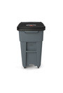 Poubelles sur roues et roulettes BRUTE, 32 gal