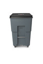 Poubelles sur roues avec roulette BRUTE, 95 gal