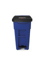Poubelles roulant à pédale BRUTE, 32 gal