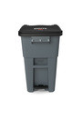 Poubelles sur roues à pédales BRUTE, 50 gal