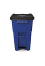 Poubelles sur roues à pédales BRUTE, 50 gal
