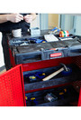 Ladder Cart with Storage Bins Rubbermaid 9T57
