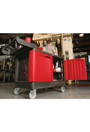 Chariot de travail à portes verrouillables, large Rubbermaid 4532-88