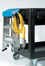 Chariot utilitaire avec tiroir et tablette verrouillable Rubbermaid 4535-88