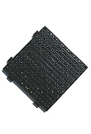 Tapis anti-fatigue Cushion-Tile noir #MTCW26D41NOI