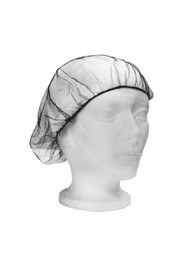 Filet à cheveux à mailles alvéolées en nylon Brun #SE1011WSBRU