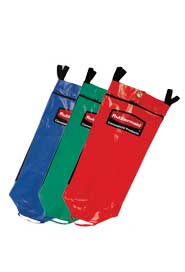 Ensemble de 3 sacs de remplacement en vinyle coloré pour le recyclage #RB009T93000