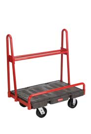 Chariot de manutention avec cadrage en "A" et roues de 6" Rubbermaid 4462 #RB004462NOI