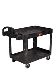 Chariot utilitaire 2 tablettes 4520-88 Rubbermaid #RB452088NOI