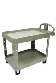 Utility Cart 2-Shelf 4520-88 Rubbermaid #RB452088BEI