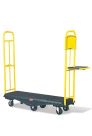 Chariot de manutention à plateforme Rubbermaid 9T50 StockMate #RB009T50NOI