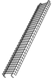 Tablette grillagée pour chariot de manutention StockMate #RB009T48NOI