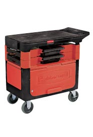 Working Cart with Storage Bin Rubbermaid 6180 #RB618088NOI