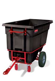 Towable Tilt Trucks 1/2 Cu. Yd. Rubbermaid 1306-41 #RB130641NOI