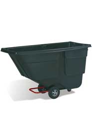 Chariot basculant 1 verge cube de Rubbermaid Commercial 600 lb #RB009T18NOI