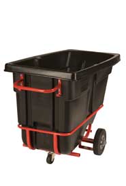 Chariot à bascule adaptable pour chariot élévateur 1/2 verge cube Rubbermaid 1305-42 #RB130542NOI