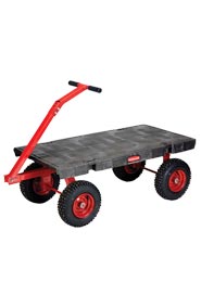 Chariot à plateforme avec poignée de traction Rubbermaid 4479 #RB004477000