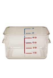 Boîtes carrées en polycarbonate pour l'entreposage #RB202095600