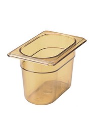 Bac ambre pour préparations pour aliments chauds #RB00201PAMB