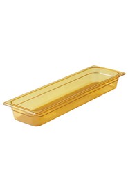 Bac pour préparations pour aliments chauds, Ambre #RB00239PAMB