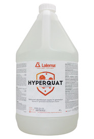 Nettoyant désinfectant, bactéricide, fongicide, et virucide neutre non parfumé HYPERQUAT #LM0068754.0