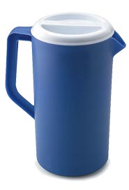 Pichet à jus bleu avec couvercle #RB3062RDBLE