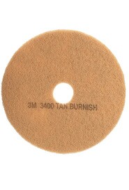 3400 SCOTCH-BRITE Burnishing Floor Pads Tan #3M010055HAV