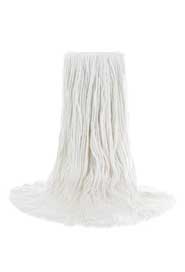 Multimate, Rayon Wet Mop, Narrow Band, Looped-end, White #AG001768000