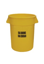 Poubelle pour rejet en usine alimentaire Rubbermaid 2632-46 Brute ACIA #RB263246JAU