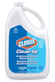 CLOROX Nettoyant désinfectant javellisant concentré Clean-Up #CL011723.78