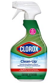 Nettoyant désinfectant javellisant prêt à utiliser Clean-Up #CL001402000