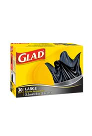 Garbage Bags 77 L Glad #CL001183700