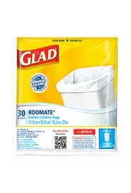 Sacs à ordures pour la cuisine Glad Roomate #CL001050400