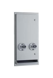 Napkin/Tampon Distributor Bobrick B-37063 TRIMLINE #BOB37063450