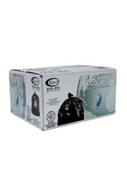 26" x 36" Clear Garbage Bags Strong Oxo-Biodegradable #GO733226NOI